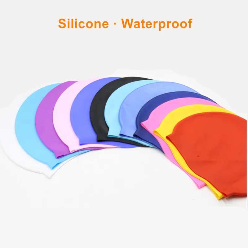 Professional Silicone Waterproof Swimming Caps Ear Protection Solid Pool Beach Swim Hat for Long Hair Swimming Cap for Men/Women
Professional Silicone Waterproof Swimming Caps Ear Protection Solid Pool Beach Swim Hat for Long Hair Swimming Cap for Men/Women