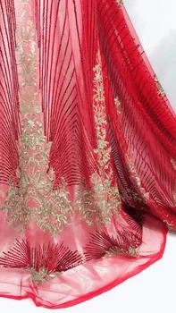 Best Selling Swiss voile laces African Lace Fabric Red Gold Nigerian French Fabric 2018 High Quality African Tulle Lace Fabric
Best Selling Swiss voile laces African Lace Fabric Red Gold Nigerian French Fabric 2018 High Quality African Tulle Lace Fabric