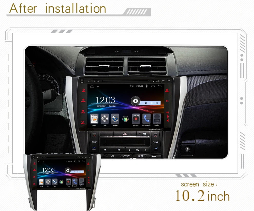 4G LTE Android 8 1 Автомобильный gps Мультимедиа Видео Радио dvd плеер в панель для Toyota camry