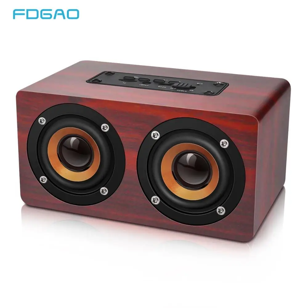 Wooden Bluetooth Speaker Portable outdoor Wireless Speakers Stereo Sound Box Soundbar Subwoofer Loudspeaker FM Radio TF MP3 Mic
Wooden Bluetooth Speaker Portable outdoor Wireless Speakers Stereo Sound Box Soundbar Subwoofer Loudspeaker FM Radio TF MP3 Mic
