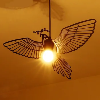 1PC Iron Flying Eagle pendant lights Personality Living Room Restaurant Bedroom Kids Room Bar Cafe Pendant lamps ZA
1PC Iron Flying Eagle pendant lights Personality Living Room Restaurant Bedroom Kids Room Bar Cafe Pendant lamps ZA