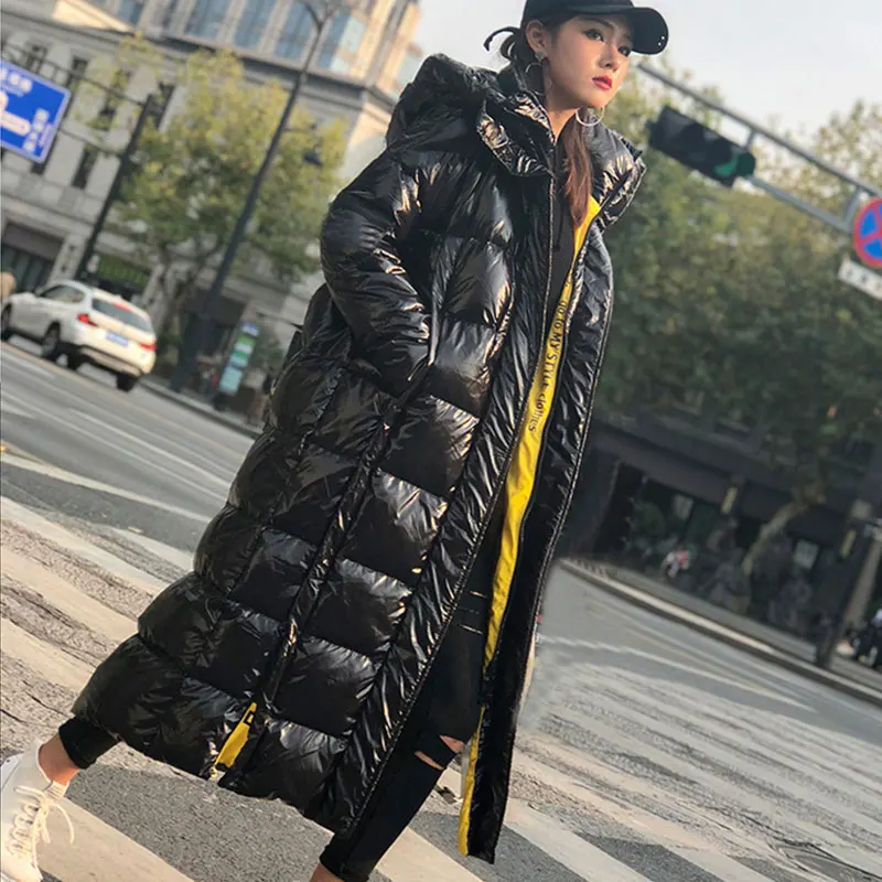 Warm Parka Winter Women New Glossy Down Cotton Jacket long Hooded Thicker Coat Female Full Sleeve Streetwear Outwear Female ss39
Warm Parka Winter Women New Glossy Down Cotton Jacket long Hooded Thicker Coat Female Full Sleeve Streetwear Outwear Female ss39