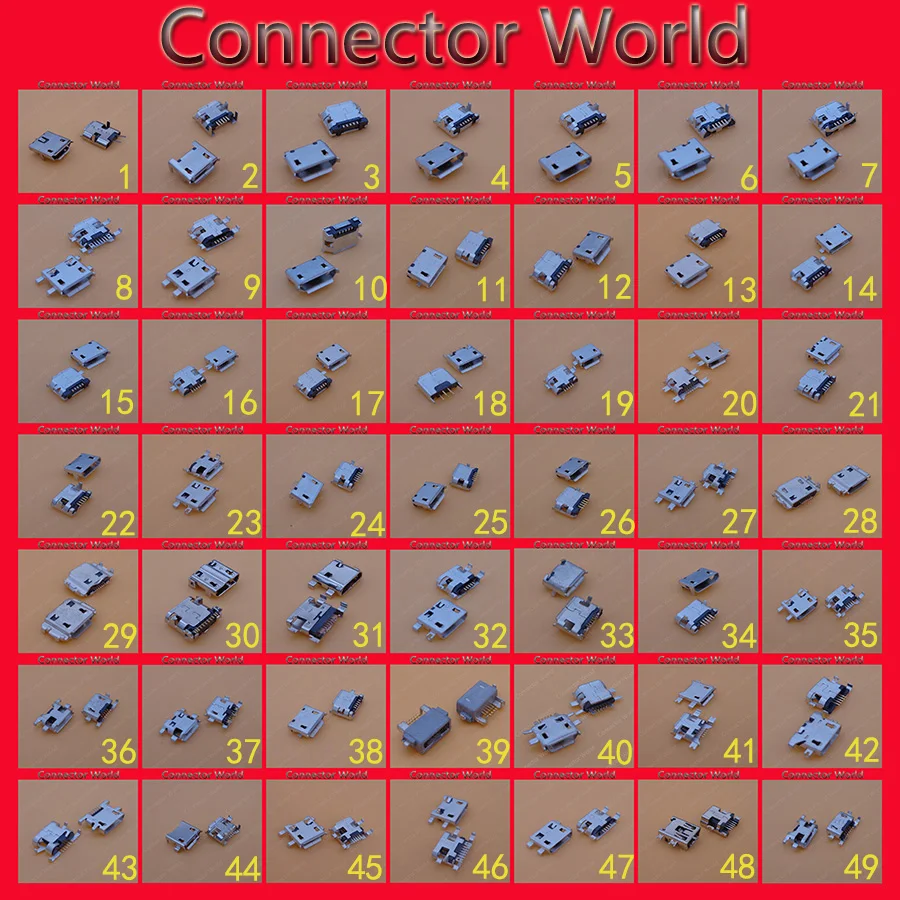49 models micro mini usb jack tail socket connector v8 5 pin 7pin mobile phone tablet pc mid pcb port it dc sma cable power male
49 models micro mini usb jack tail socket connector v8 5 pin 7pin mobile phone tablet pc mid pcb port it dc sma cable power male