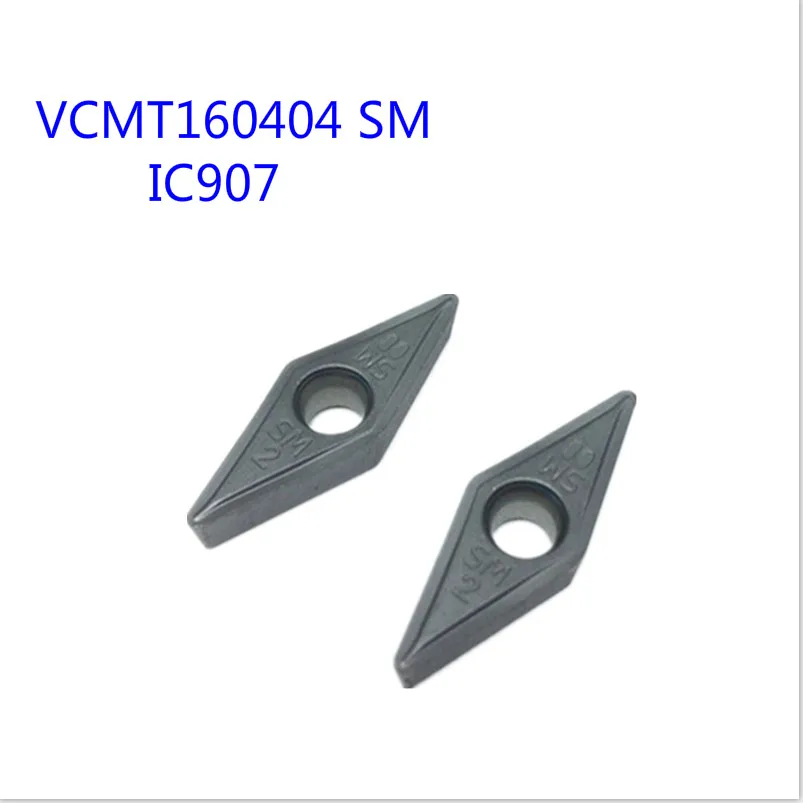10pcs VCMT160404 SM IC907 Iscar Carbide Turning Insert Internal Turning Knife Blade CNC Lathe Metal Cutter Tools
10pcs VCMT160404 SM IC907 Iscar Carbide Turning Insert Internal Turning Knife Blade CNC Lathe Metal Cutter Tools