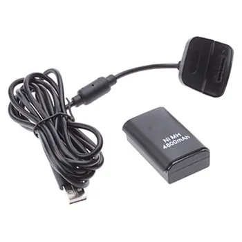 For Microsoft Xbox 360 Wireless Controller 4800mAh Rechargeable Battery Pack Kit + Charging Charger cable 
For Microsoft Xbox 360 Wireless Controller 4800mAh Rechargeable Battery Pack Kit + Charging Charger cable
