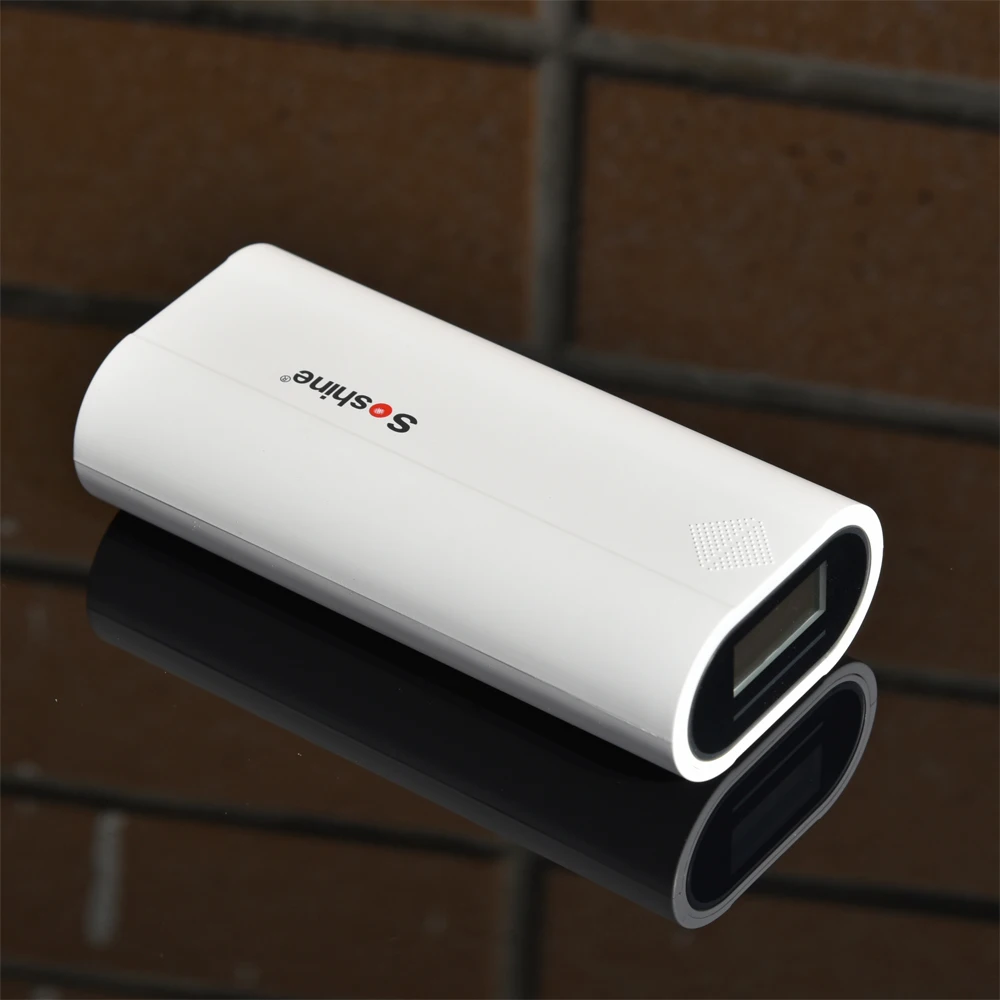 Soshine 18650 x2 LCD Power Source Bank and Charge for iPhone Xs/XR Android Smartphones and More
Soshine 18650 x2 LCD Power Source Bank and Charge for iPhone Xs/XR Android Smartphones and More