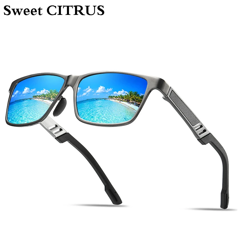 Sweet CITRUS Aluminum Magnesium Polarized Driving Sunglasses Men Coating Polaroid Sun Glasses Square BRAND DESIGN Goggle oculos
Sweet CITRUS Aluminum Magnesium Polarized Driving Sunglasses Men Coating Polaroid Sun Glasses Square BRAND DESIGN Goggle oculos