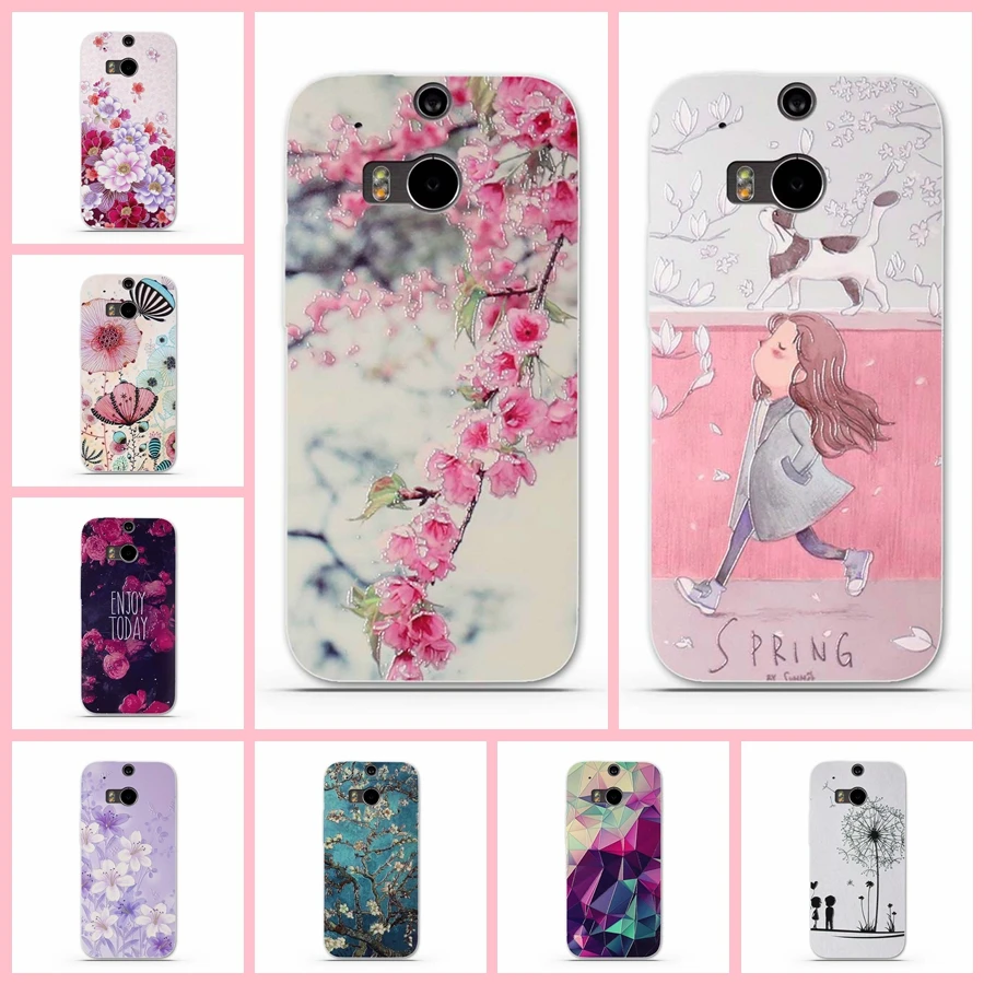 Silicone Cover for HTC One M8 Mobile Phone Case Soft TPU Shell Cases for HTC M8 Case M 8 Luxury 3D Relief Printing Cover Hoesjes
Silicone Cover for HTC One M8 Mobile Phone Case Soft TPU Shell Cases for HTC M8 Case M 8 Luxury 3D Relief Printing Cover Hoesjes