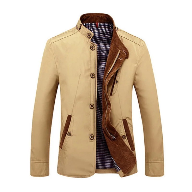 Hot Sale 2019 New Fashion Brand New Arrival Spring Autumn Men Casual Jacket Business Stand Collar Outwear Men Coat Size L-4XL
Hot Sale 2019 New Fashion Brand New Arrival Spring Autumn Men Casual Jacket Business Stand Collar Outwear Men Coat Size L-4XL