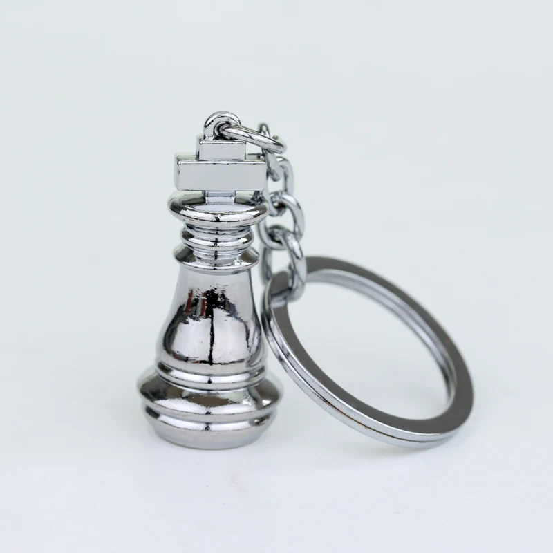 Fashion Jewelry Llaveros No Game No Life International Chess Keychain 3D King Chess Piece Key Ring Chess Player Gifts
Fashion Jewelry Llaveros No Game No Life International Chess Keychain 3D King Chess Piece Key Ring Chess Player Gifts