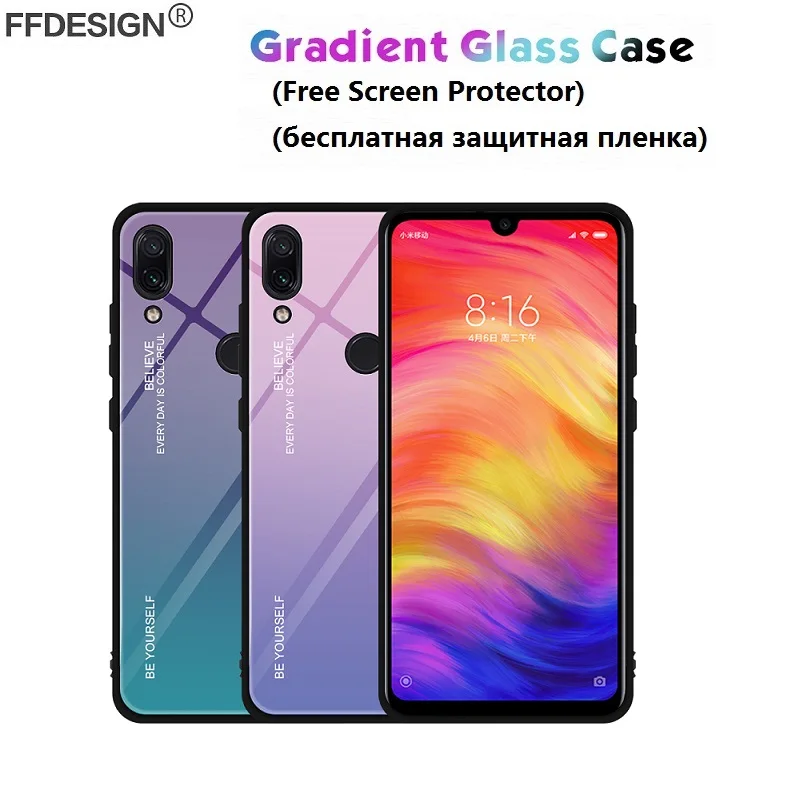 Case Redmi Note 7 Glass Case for Xiaomi Redmi Note 7 Pro Case Glass Cover Capa Funda Coque Redmi 7 Pro Cover Housing Shell
Case Redmi Note 7 Glass Case for Xiaomi Redmi Note 7 Pro Case Glass Cover Capa Funda Coque Redmi 7 Pro Cover Housing Shell