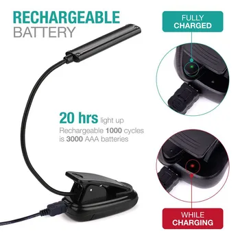 Eletorot Flexible 2 Dual Arms Clip On 2 LED Light for Book Reading Desk Tablet Lamp Adjustable 2Modes LED Flashlight COB Torch
Eletorot Flexible 2 Dual Arms Clip On 2 LED Light for Book Reading Desk Tablet Lamp Adjustable 2Modes LED Flashlight COB Torch