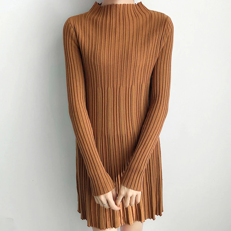 2019 Women Winter Kawaii Knitted Mini Dress Korean Solid Party Mini Dress Casual Vestidos Cute Clothing Office Lady Slim Dresses
2019 Women Winter Kawaii Knitted Mini Dress Korean Solid Party Mini Dress Casual Vestidos Cute Clothing Office Lady Slim Dresses