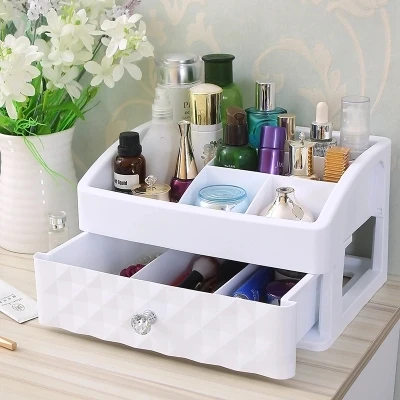 Desktop dresser transparent skin care products lipstick first jewelry finishing box cosmetics storage box plastic 
Desktop dresser transparent skin care products lipstick first jewelry finishing box cosmetics storage box plastic