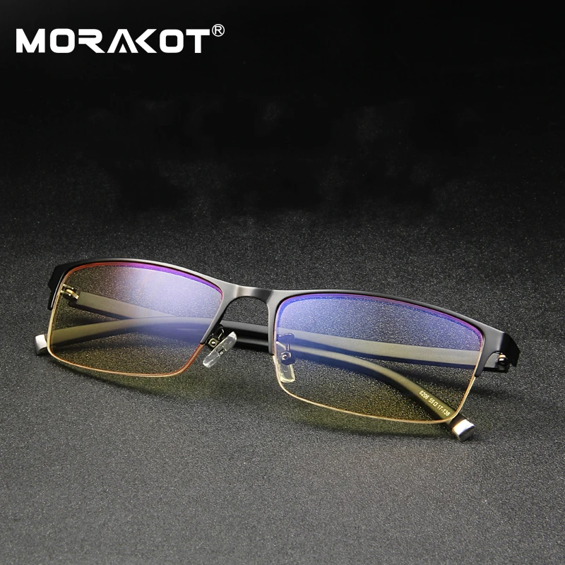 MORAKOT TR90 Glasses Frame Anti Blue Ray Glasses Reduced Digital Eye Strain Clear Regular Computer Gaming Glasses Unisex F006206
MORAKOT TR90 Glasses Frame Anti Blue Ray Glasses Reduced Digital Eye Strain Clear Regular Computer Gaming Glasses Unisex F006206