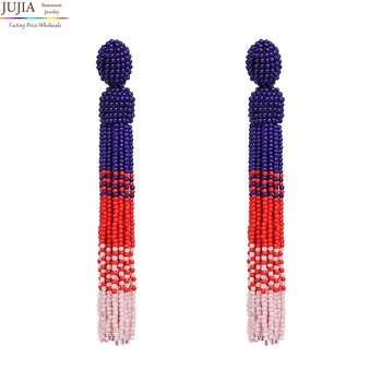 JUJIA FIRENZE FRINGE DROPS earrings fashion women statement long beads tassel EARRINGS dangle drop Earrings for women
JUJIA FIRENZE FRINGE DROPS earrings fashion women statement long beads tassel EARRINGS dangle drop Earrings for women
