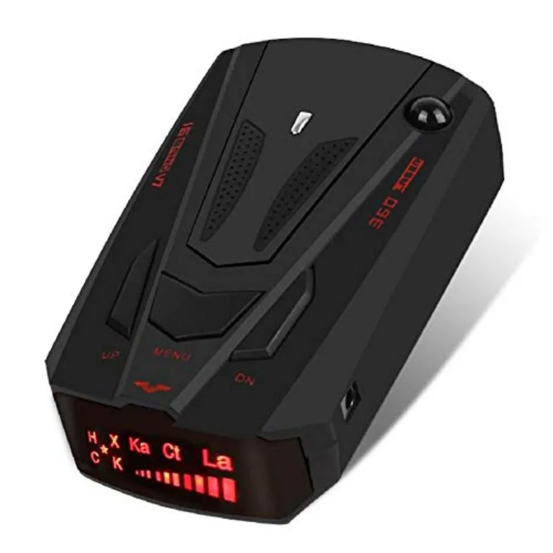 New Car Radar Detector English Russian Auto 360 Degree Vehicle V7 Speed Voice Alert Alarm Warning 16 Band LED Display
New Car Radar Detector English Russian Auto 360 Degree Vehicle V7 Speed Voice Alert Alarm Warning 16 Band LED Display