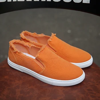 2018 New Style Men's Breathable Canvas Casual Shoes Male Summer Denim Slip On Shoes Hot Tenis Masculino Adulto Zapatos Krasovki
2018 New Style Men's Breathable Canvas Casual Shoes Male Summer Denim Slip On Shoes Hot Tenis Masculino Adulto Zapatos Krasovki