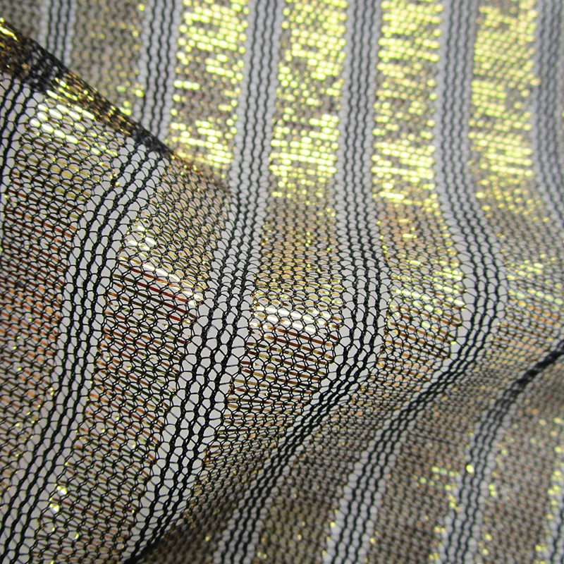1 yard New African Gold Shining Metallic Fabric Broad Stripe French Designer Fashion Patchwork Clothes Mesh Fabric Sewing Cloth
1 yard New African Gold Shining Metallic Fabric Broad Stripe French Designer Fashion Patchwork Clothes Mesh Fabric Sewing Cloth