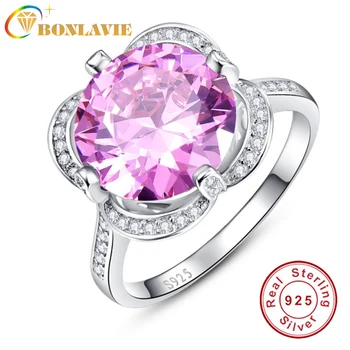 BONLAVIE Jewelry Wholesale Round Cut Size 6 7 8 9 Pink & White Topaz AAA Silver Ring Lucy Four Leaf Clover Design Free Shipping
BONLAVIE Jewelry Wholesale Round Cut Size 6 7 8 9 Pink & White Topaz AAA Silver Ring Lucy Four Leaf Clover Design Free Shipping