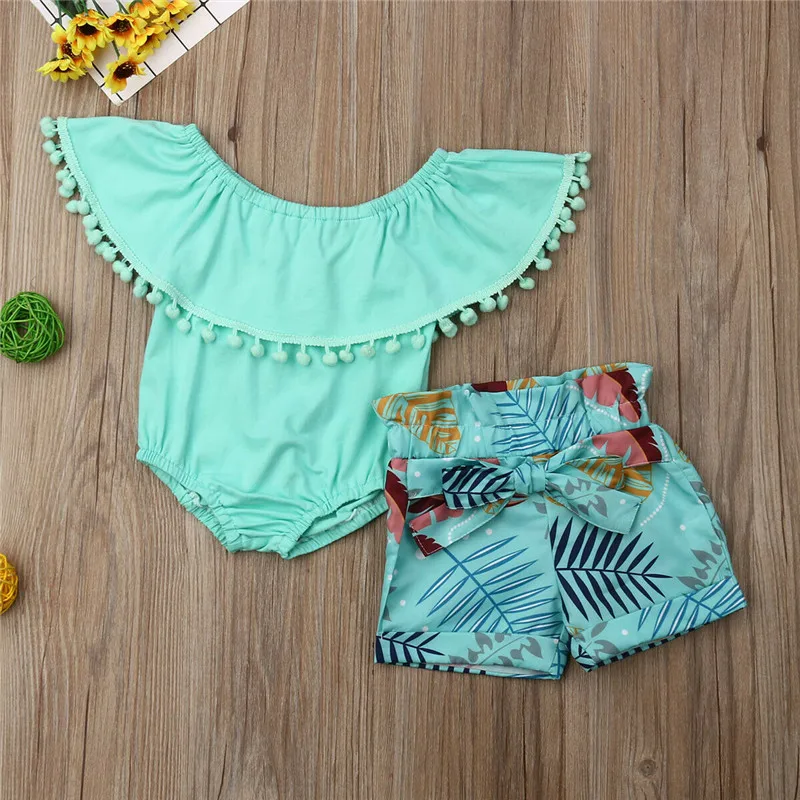 Newborn Baby Girls clothes round neck sleeveless solid Tassel Bodysuit Bandage Geometry Shorts 2pc kids Toddler lovely Outfits
Newborn Baby Girls clothes round neck sleeveless solid Tassel Bodysuit Bandage Geometry Shorts 2pc kids Toddler lovely Outfits
