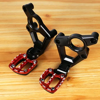 Billet Aluminum Folding Rear Passenger Bracket With Foot Pegs Black&Red For Honda 2017-18 X-ADV X ADV 750 Motorcycle Models
Billet Aluminum Folding Rear Passenger Bracket With Foot Pegs Black&Red For Honda 2017-18 X-ADV X ADV 750 Motorcycle Models