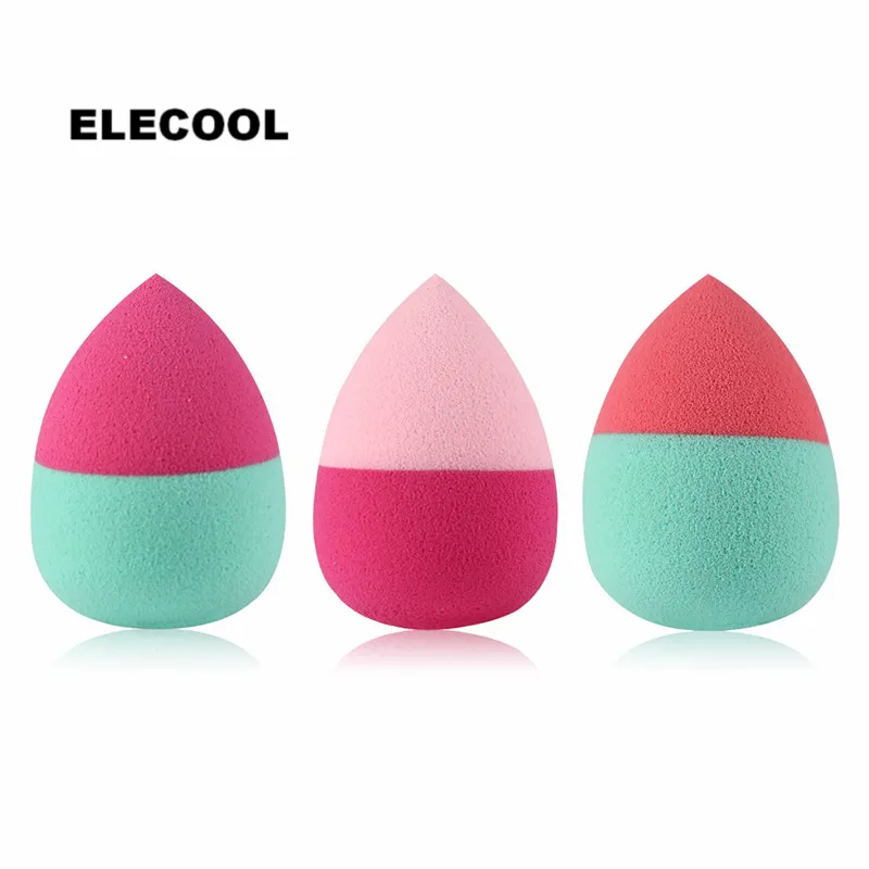 ELECOOL Waterdrop shape Multi-color Sponge Makeup Puff Foundation Powder Cosmetic Puff Applicator Beauty Tools
ELECOOL Waterdrop shape Multi-color Sponge Makeup Puff Foundation Powder Cosmetic Puff Applicator Beauty Tools