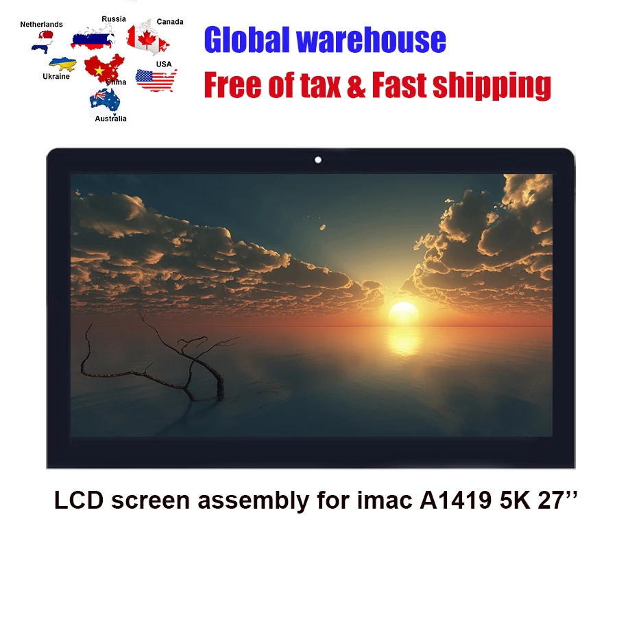 ЖК-экран в сборе для imac27 ''New Retina Display A1419 5K LM270QQ1 SDB1 SDA2 SDC1 EMC2834 2806 3070
ЖК-экран в сборе для imac27 ''New Retina Display A1419 5K LM270QQ1 SDB1 SDA2 SDC1 EMC2834 2806 3070