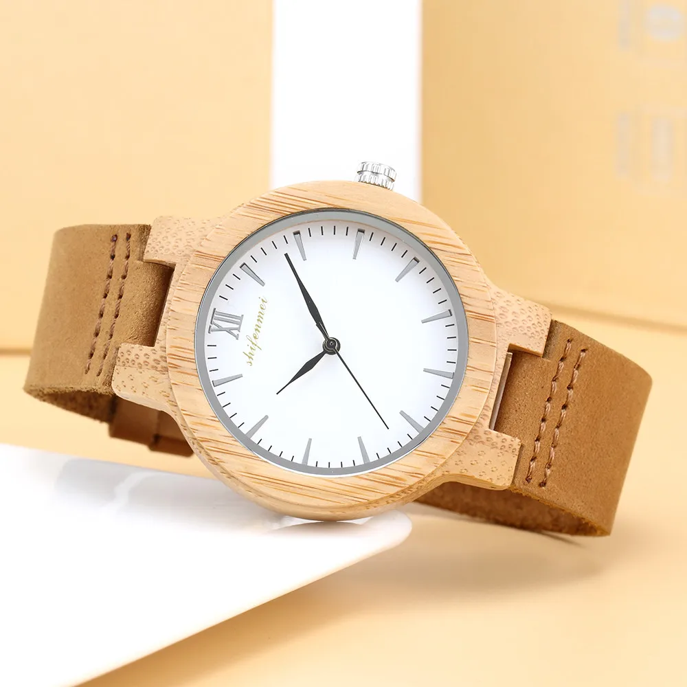 BOBO BIRD Lovers Wood Watches for Women Men Leather Band Bamboo Couple Casual Quartz Watches OEM as Gift pt2
BOBO BIRD Lovers Wood Watches for Women Men Leather Band Bamboo Couple Casual Quartz Watches OEM as Gift pt2