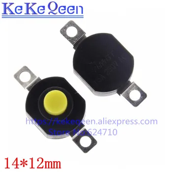 100Pcs/Lot 2Pin Horizontal Flashlight Button Switch 1412-KD Self Lock ON-OFF SPST Yellow Push button 1.5A 250V AC
100Pcs/Lot 2Pin Horizontal Flashlight Button Switch 1412-KD Self Lock ON-OFF SPST Yellow Push button 1.5A 250V AC