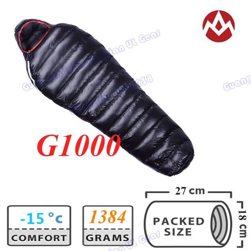Aegismax G3/G3L Professional Ultralight outdoor filling 952/1000 grams white goose Down winter mummy sleeping bag
Aegismax G3/G3L Professional Ultralight outdoor filling 952/1000 grams white goose Down winter mummy sleeping bag
