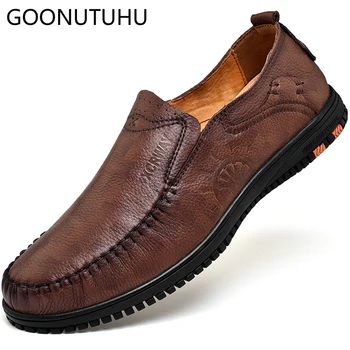 2019 new fashion men's shoes casual genuine leather cow loafers male classic brown & black shoe man flats driving shoes for men
2019 new fashion men's shoes casual genuine leather cow loafers male classic brown & black shoe man flats driving shoes for men