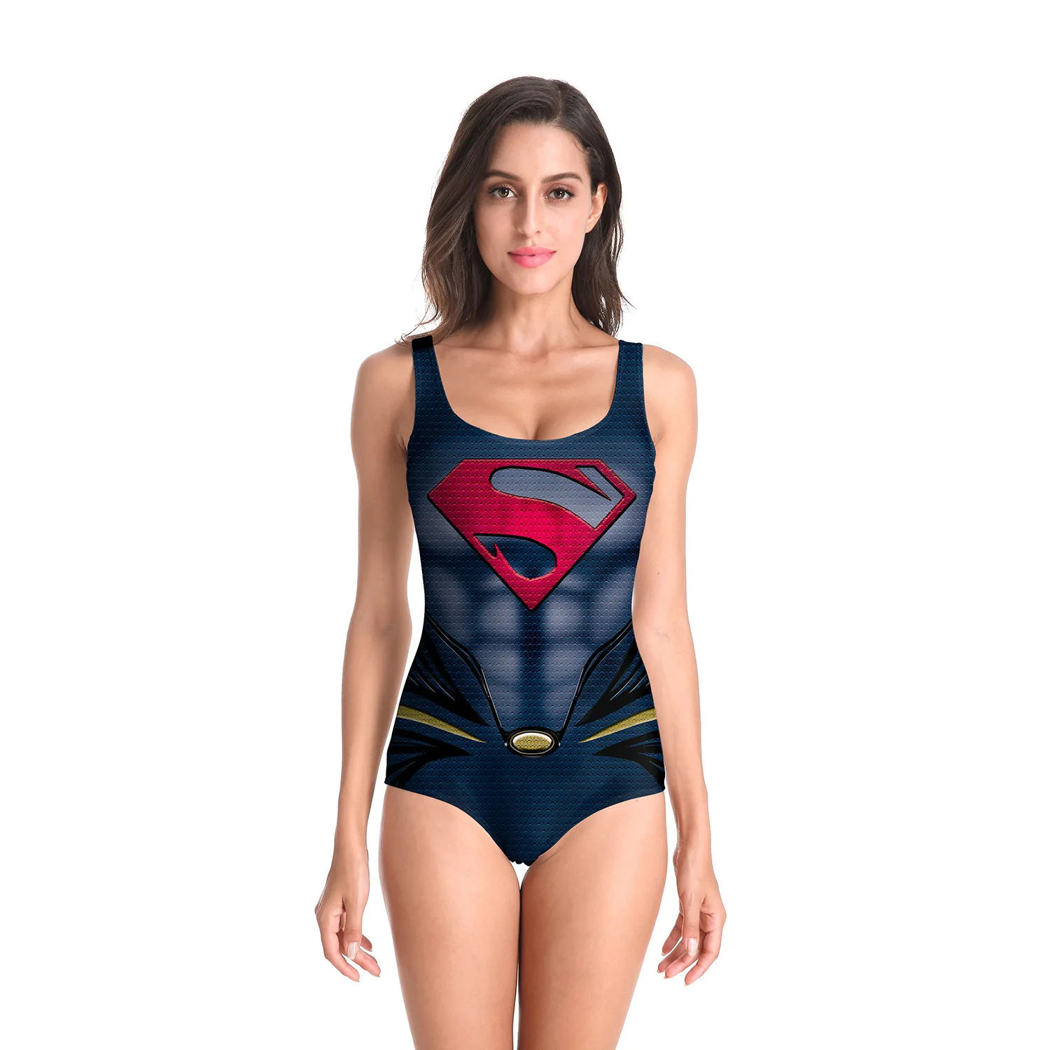 Wonder Woman Cosplay Superman Costume Digital Printing Sexy Siamese Bikini Women Swimsuit Halloween Costume for Women
Wonder Woman Cosplay Superman Costume Digital Printing Sexy Siamese Bikini Women Swimsuit Halloween Costume for Women