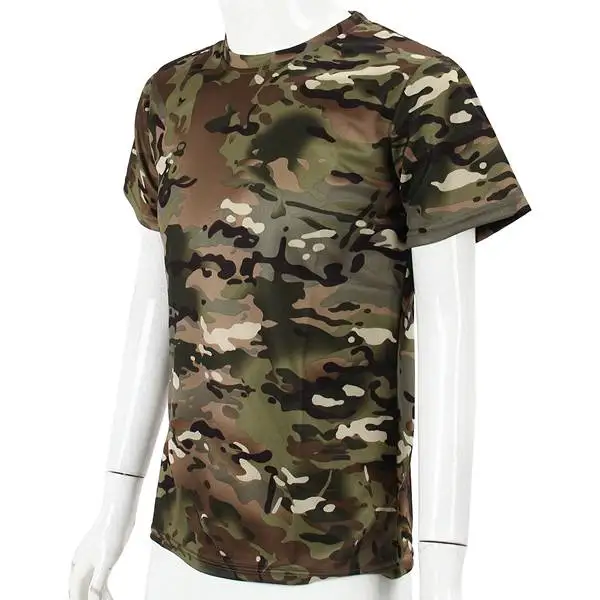 New Outdoor Hunting Camouflage T-shirt Men Breathable Army Tactical Combat T Shirt Military Dry Sport Camo Camp Tees
New Outdoor Hunting Camouflage T-shirt Men Breathable Army Tactical Combat T Shirt Military Dry Sport Camo Camp Tees