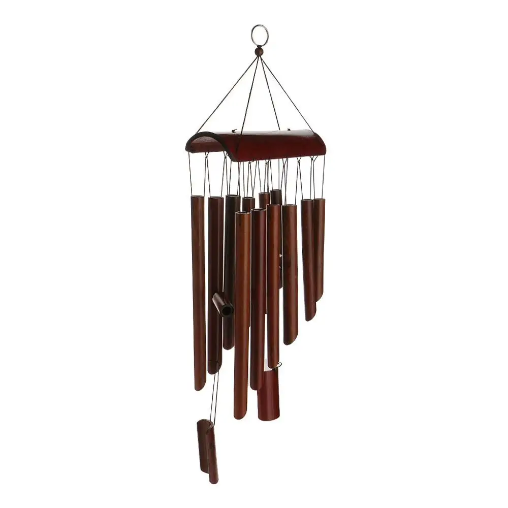 Handmade Bamboo Wind Chime Windchime Bell with 12 Tubes for Outdoor Indoor Window Patio Hanging Decorations Unique Gift
Handmade Bamboo Wind Chime Windchime Bell with 12 Tubes for Outdoor Indoor Window Patio Hanging Decorations Unique Gift
