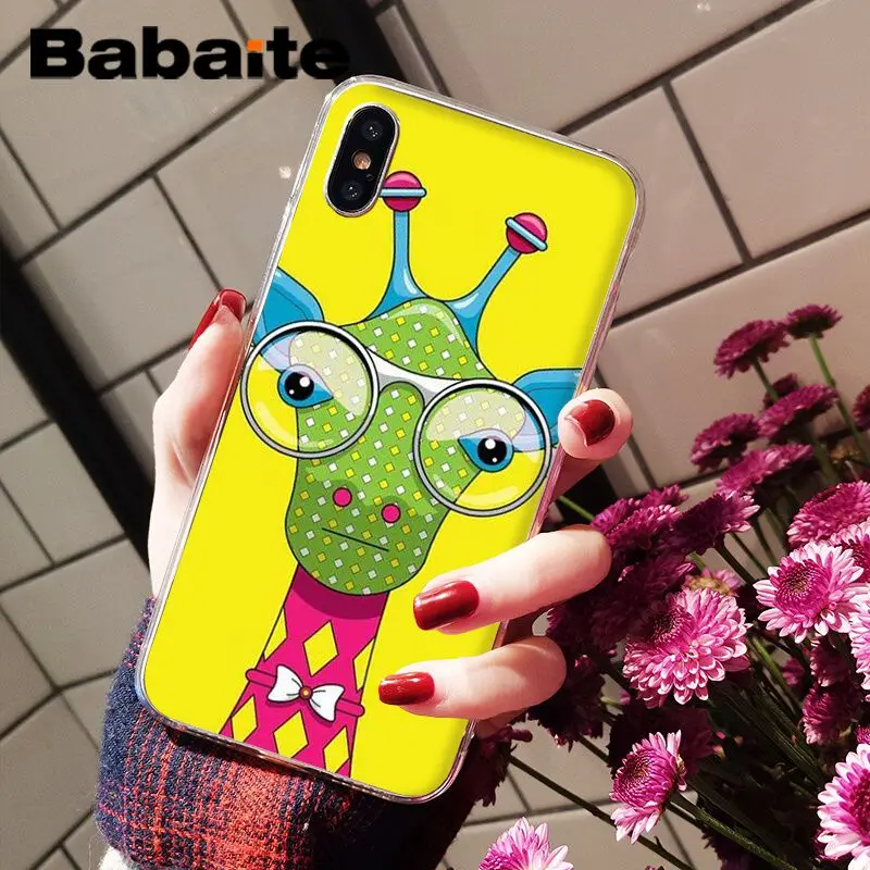 Funny cute painting small animal