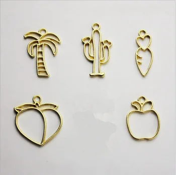 5pcs/lot Coconut Tree Peach Bezel Metal Frame Pendant Charm Bezel Setting Cabochon Setting UV Resin Necklace Earring Finding
5pcs/lot Coconut Tree Peach Bezel Metal Frame Pendant Charm Bezel Setting Cabochon Setting UV Resin Necklace Earring Finding
