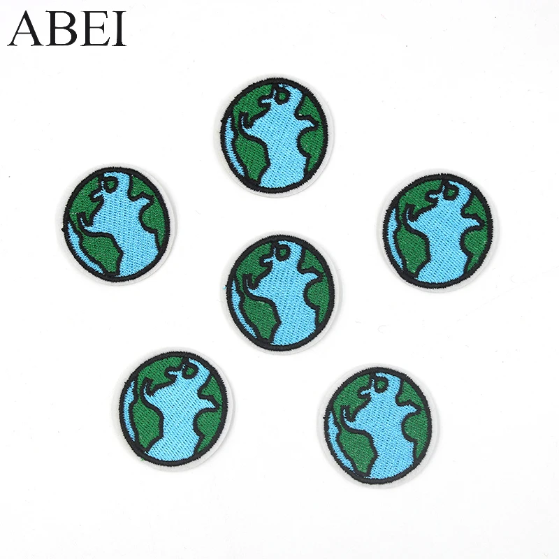 10pcs/lot Diy Embroidered Earth Patches Iron On Star Appliques Sewing Clothes Bags Jeans Coats Motif Badge Apparel Stickers
10pcs/lot Diy Embroidered Earth Patches Iron On Star Appliques Sewing Clothes Bags Jeans Coats Motif Badge Apparel Stickers