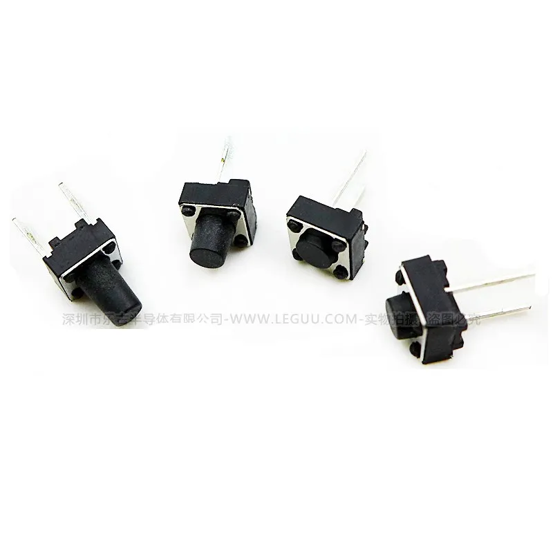20Pcs DIP 2Pin 6x6x4.3/5/6/7/8/9/10mm Switch Tactile Push Button Switches 6x6x4.3mm 6x6x5mm 6x6x6mm 6x6x7mm 6x6x8mm 6x6x9mm
20Pcs DIP 2Pin 6x6x4.3/5/6/7/8/9/10mm Switch Tactile Push Button Switches 6x6x4.3mm 6x6x5mm 6x6x6mm 6x6x7mm 6x6x8mm 6x6x9mm