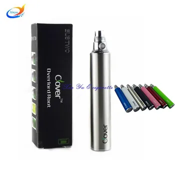 Clover 2600mah electronic cigarette Battery Clover Root 510 Thread VS ego-t battery USB Passthrough E-Cigarette
Clover 2600mah electronic cigarette Battery Clover Root 510 Thread VS ego-t battery USB Passthrough E-Cigarette