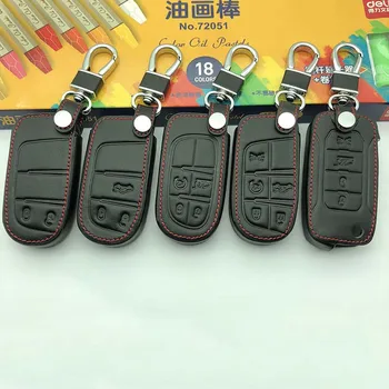 Leather Key Case Cover For Fiat / for Jeep Cherokee Compass Patriot Dodge Journey Chrysler 300C Car Key Chain For Jeep Key Fob
Leather Key Case Cover For Fiat / for Jeep Cherokee Compass Patriot Dodge Journey Chrysler 300C Car Key Chain For Jeep Key Fob