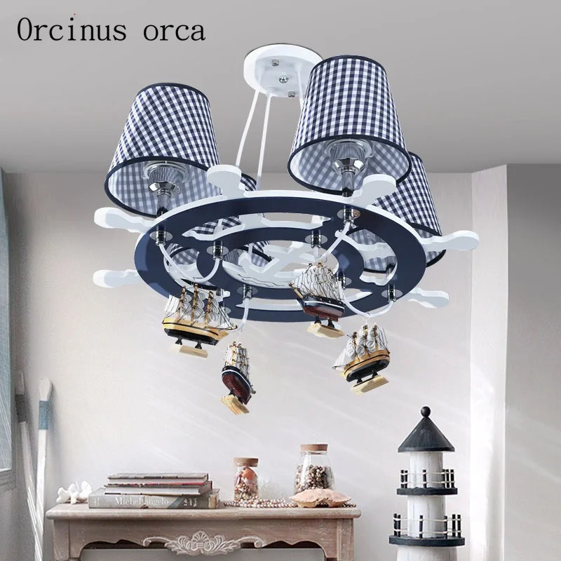 Mediterranean boat rudder LED chandelier boys bedroom children room lights modern creative cartoon LED Chandelier free shipping
Mediterranean boat rudder LED chandelier boys bedroom children room lights modern creative cartoon LED Chandelier free shipping