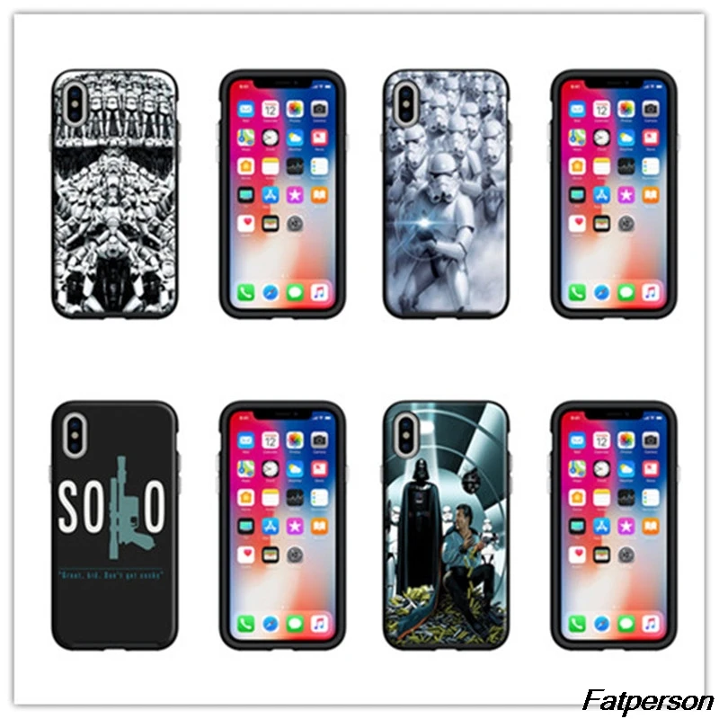 Solo A Star Wars Story черный мягкий силиконовый чехол для телефона из ТПУ Apple iPhone X10 6s 6 7 8