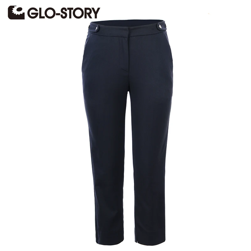 GLO-STORY 2018 New Arrive High Quality Spring & summer Women Pant Western-style Trousers WSK-1185
GLO-STORY 2018 New Arrive High Quality Spring & summer Women Pant Western-style Trousers WSK-1185