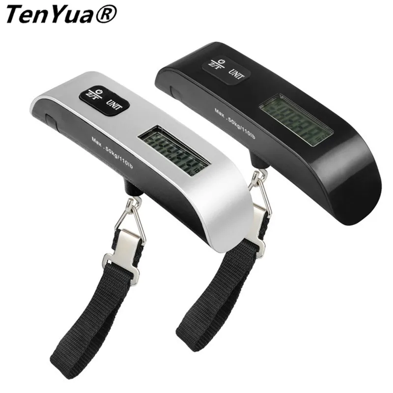 TenYua LCD Luggage Scale Electronic Digital Scale Portable Suitcase Travel Bag Hanging Scales Balance Weight Thermometer
TenYua LCD Luggage Scale Electronic Digital Scale Portable Suitcase Travel Bag Hanging Scales Balance Weight Thermometer