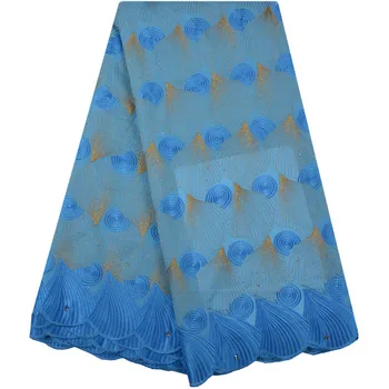African Voile Lace Fabric 2018 High Quality Lace Swiss Voile lace In Switzerland Cotton Sky Blue Dresses For Women S1246
African Voile Lace Fabric 2018 High Quality Lace Swiss Voile lace In Switzerland Cotton Sky Blue Dresses For Women S1246