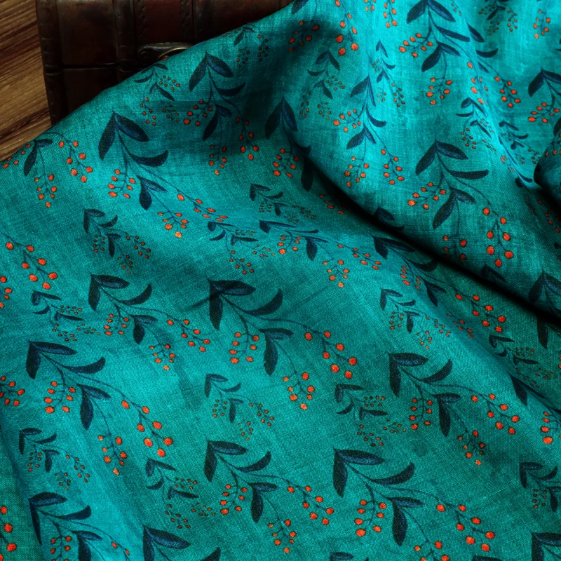 High-end pure ramie sewing fabric digital printing fabric Dresses, gowns, jackets and cheongsams fabric
High-end pure ramie sewing fabric digital printing fabric Dresses, gowns, jackets and cheongsams fabric