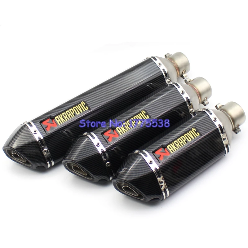 Small Hexagon Universal Motorcycle Akrapovic Exhaust Muffler ID:51mm L:570mm/470mm/370mm Motorbike Exhaust Pipe Muffler Escape
Small Hexagon Universal Motorcycle Akrapovic Exhaust Muffler ID:51mm L:570mm/470mm/370mm Motorbike Exhaust Pipe Muffler Escape