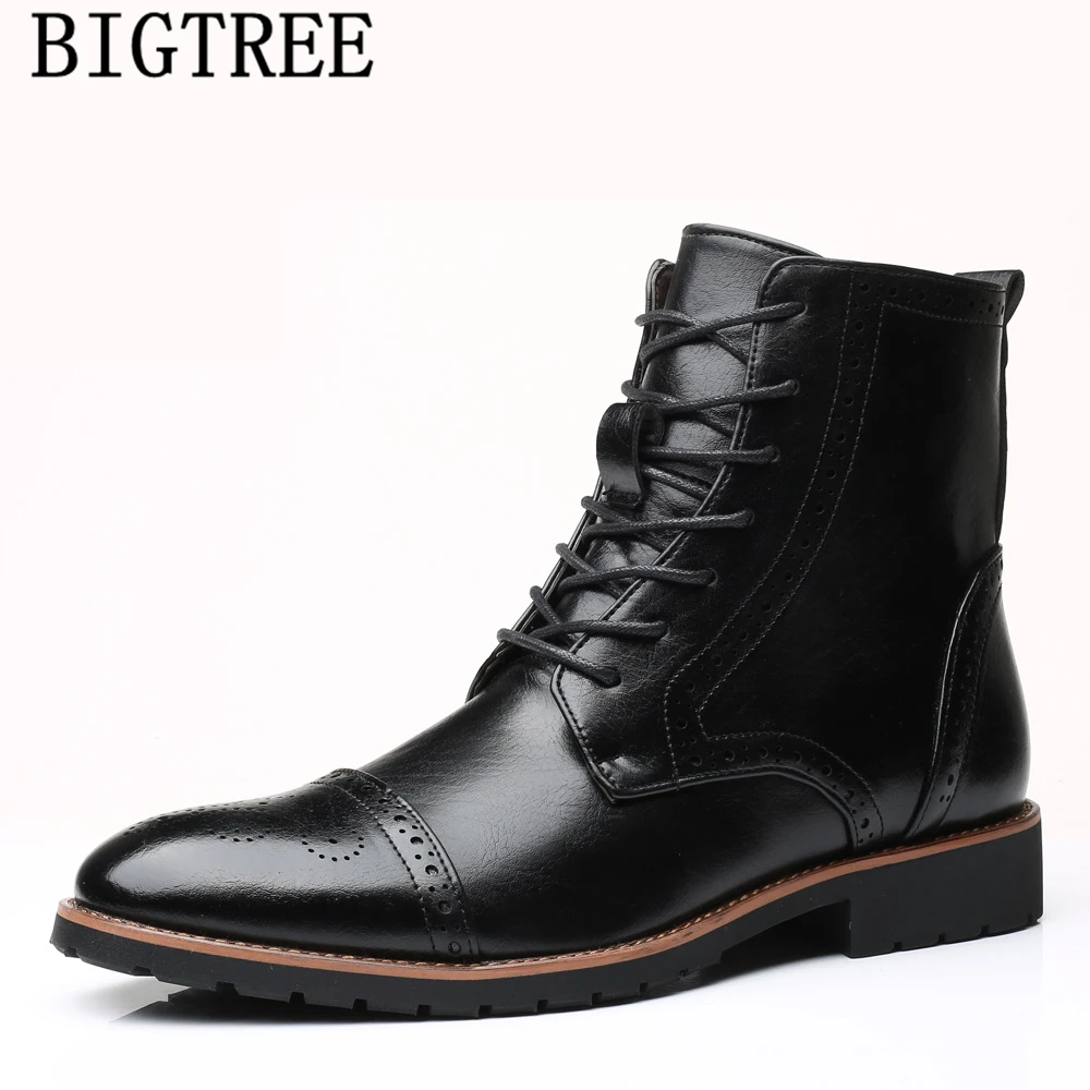 

Military Boots Brown Boots Men Ankle Shoes Men Brand Leather Boots Men Designer Shoes Big Size Zapatos De Mujer Bota Masculina
