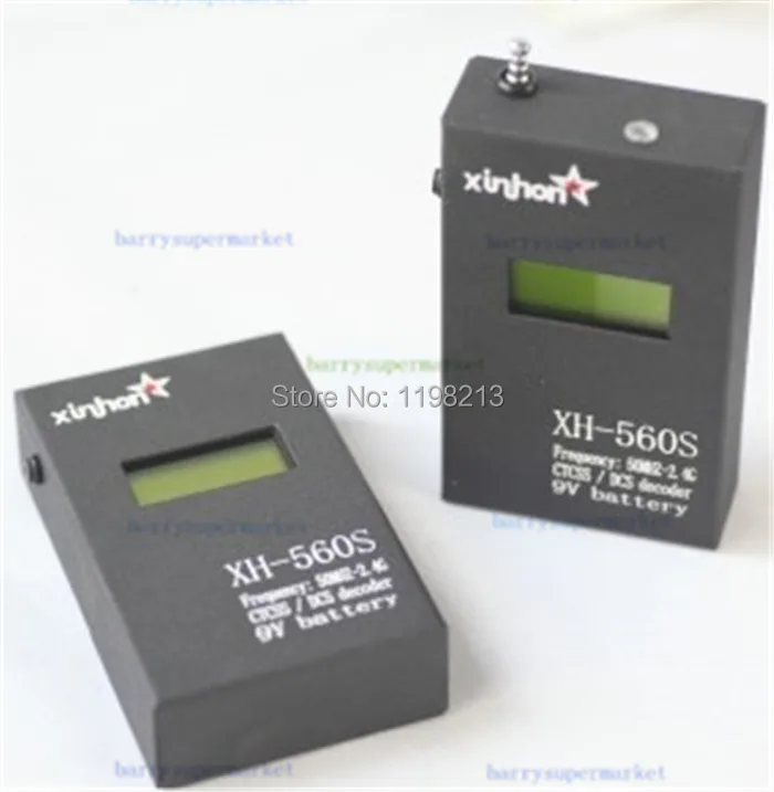 New Full Metal Case Walkie Talkie XH-560S Frequency Meter with CTCSS/DCS Decorder Frequency Counter Tester For Two Way Radio
New Full Metal Case Walkie Talkie XH-560S Frequency Meter with CTCSS/DCS Decorder Frequency Counter Tester For Two Way Radio